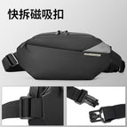 Black quick-release magnetic buckle