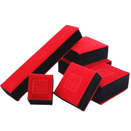 Wholesale High-End Velvet Bracelet Box, Red Auspicious Pendant Jewelry Box, Jade Jewelry Box