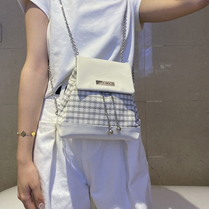 Chain Love Original Design Y2K Chain Backpack 2025 New Style College Style High-End Mini Backpack for Women