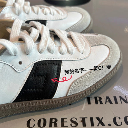 Source in stock ~ 2024 Spring New Classic German Training Shoes White Shoes Board Shoes Women's Online Celebrity ins Casual Shoes Women