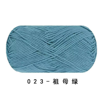 Ruyi Bird Four-Strand Combed Milk Cotton Wool Ball DIY Handmade Crochet Thin Thread Doll Wholesale Wool Ball
