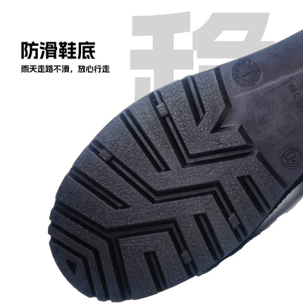 Fishing Shoes Waterproof Non-slip Bottom Wear-resistant Car Washing Work Rubber Shoes Construction Site Labor Protection Wind-proof Boots Tracing Shoes