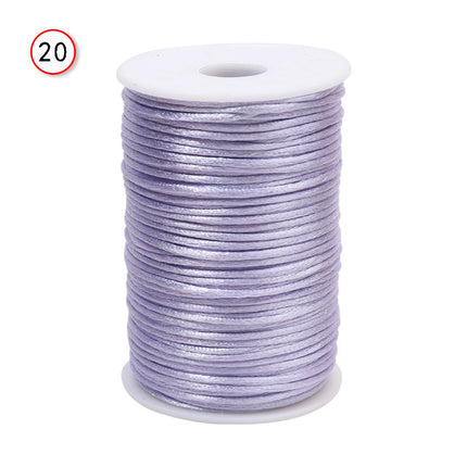Chinese knot rope 34675 line handmade braided rope bracelet pendant red rope Jade line diy accessories wholesale