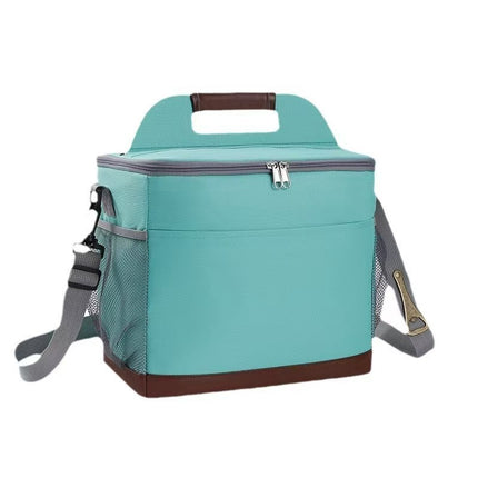 Factory Direct Sales Large-Capacity Insulated Bag Portable Shoulder Lunch Bag Portable Lunch Bag Thermal Insulation Cold Preservation Ice Bag