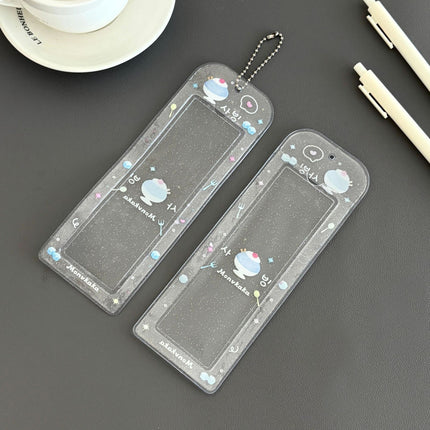 Original Summer Dessert Four-Frame Card Holder Idol Small Card Life Four-Frame Glitter Card Holder Star-Chasing Storage Card Holder