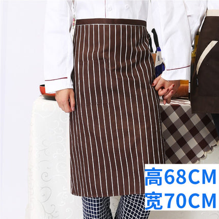 Chef work clothes apron half-length men's and women's hotel restaurant restaurant kitchen catering business special half-waist