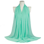 Turquoise / 180*70cm (Pearl chiffon)