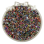 4mm aperture about 1mm 10 g/pack about 170 pieces / Random color mixing