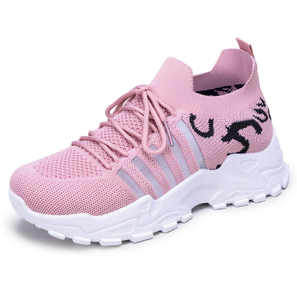 Women's Shoes Spring Popular New Dad Shoes Shoes Mesh Breathable Korean Style Sneakers Retro Running Shoes