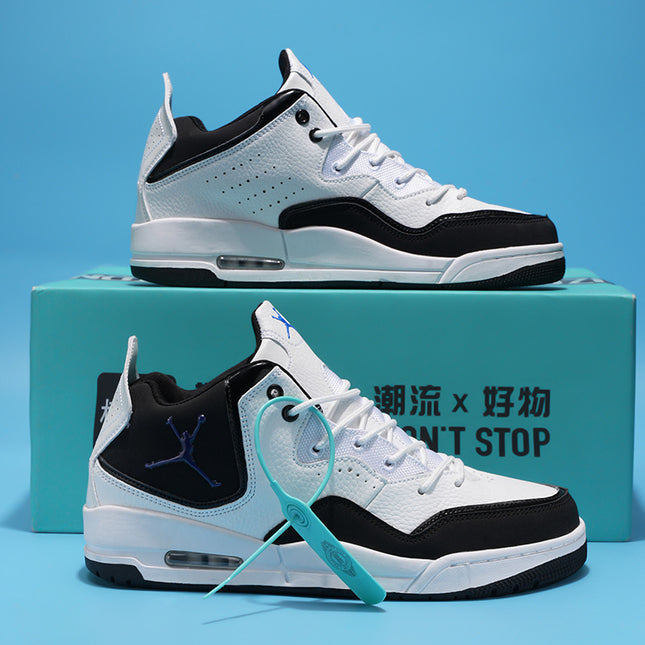 Spring 2025 Children's Shoes, Boys' Soft-Soled Comfortable Sports Basketball Shoes, Korean Style Fashionable Girls' Aj Sports Shoes