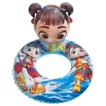 2026 New Model Children's Swimming Ring, Inflatable Thickened Swim Ring for Babies and Kids, Boys and Girls Water Park Underarm Float Ring