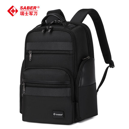 Swiss Army Knife Sa2509 Business Men's Backpack Travel Large Capacity Water-Repellent Multi-Functional Outdoor Backpack