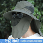 [removable mask/second generation 6 colors] military green / One size fits all