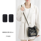 Black magnetic buckle pair