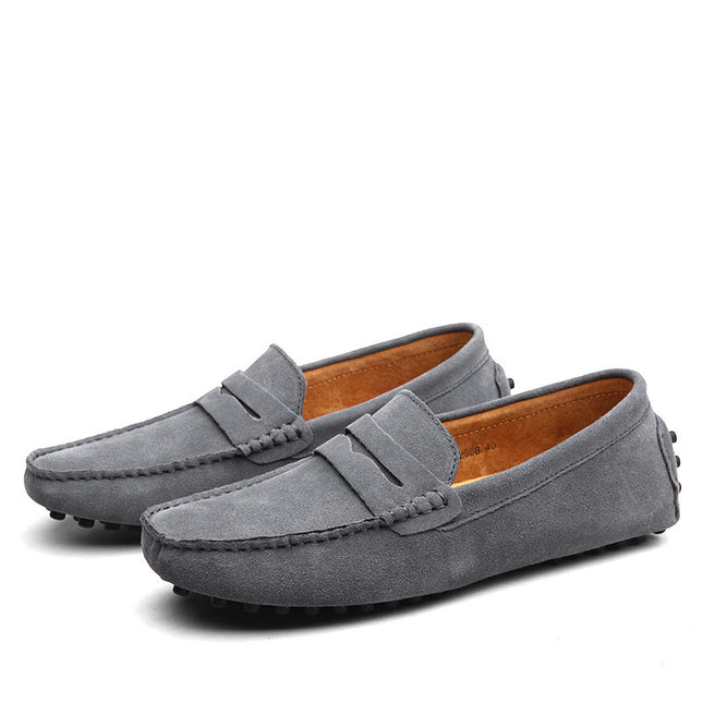 2025 Autumn Wholesale Cross-Border Foreign Trade Travel Outdoor Leisure Large Size 38-49 Standard Leather Shoes One Piece Dropshipping