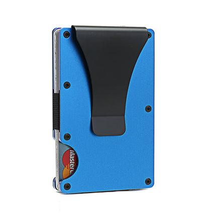 RFID Credit Card Holder Carbon Fiber Card Holder Anti-degaussing Men's Multifunctional Wallet Card Holder Card Holder Anti-theft Box