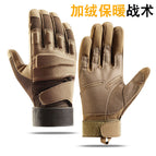 Fleece-lined Black Eagle full finger sand color / M