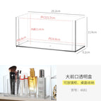Mirror cabinet stackable transparent box 1 piece [side opening]