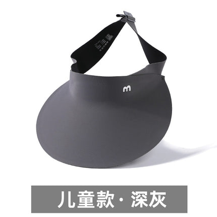 Big-brimmed Hat Empty-top Women's Sunscreen Hat Summer Face-shading Unmarked Sun Hat UV-proof Hat Outdoor Cycling