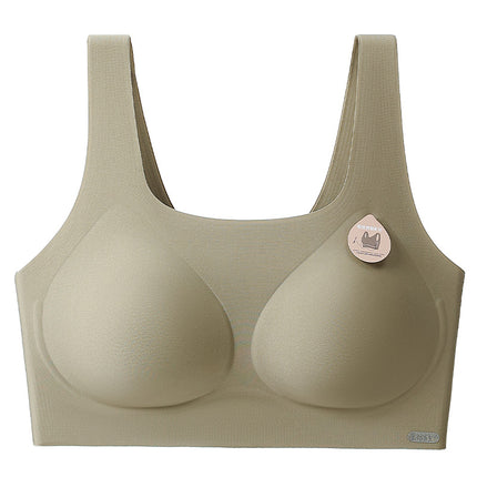 Kissy Series Underwear Traceless Push-up Vest Classic Sling-off Paramelia Non-rimless Bra