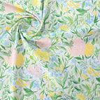 Cloth width 1.45 meters x one meter price / pink flower ball