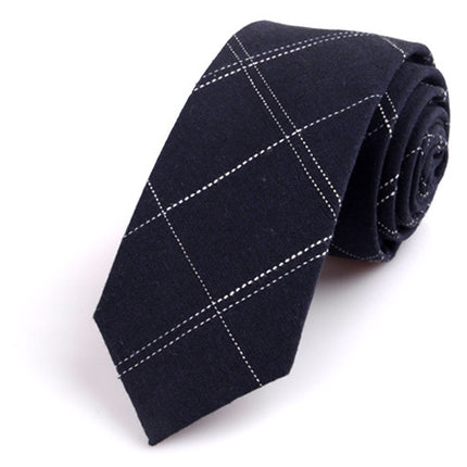 Korean Style Groom Best Man Casual Fashion Tie Groom Tie Men's Business Cotton Tie Men's Printed Tie
