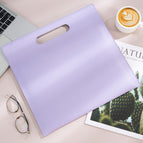 Purple/magnetic portable document bag