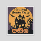 18*20cm / Halloween castle (halloween series)