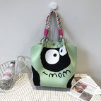 Green bottom large glasses handbag