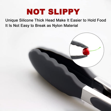 Cross-border Clip Kitchen Barbecue Clip Food Clip Silicone Clip Anti-scalding Clip Bread Fried Steak Clip Barbecue Clip