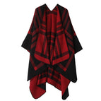 Striped Plaid-Red / 160-135cm