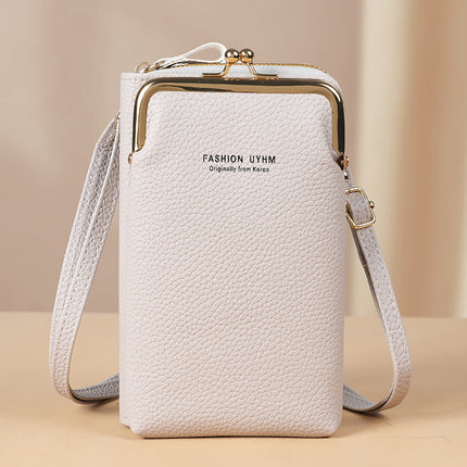 Factory wholesale mobile phone bag women's simple all-match small messenger bag multi-use change purse mobile phone bag Mini small bag for women