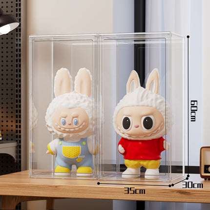 Blind Box Storage Display Stand Desktop Transparent Dustproof Acrylic Lego Bubble Mate Storage Cabinet Hand Display Box