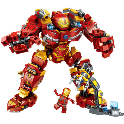 Compatible with Lego Bricks Gundam Transforming Robot Car Military Destroyer Educational Assembly Children's Toy Building Blocks