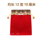 Red flannel bag