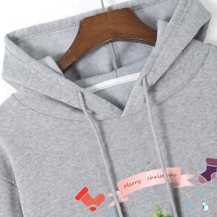 Fashion Joker Hoodie College Style Alphabet Print