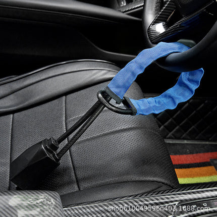 General Motors steering wheel lock steering wheel anti-theft device car lock anti-theft lock car lock seat belt wire lock car