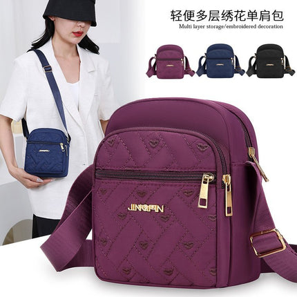 Small Bag New Fashionable Leisure Travel Nylon Crossbody Shoulder Canvas Bag Crossbody Mini Bag Oxford Cloth Women's Bag