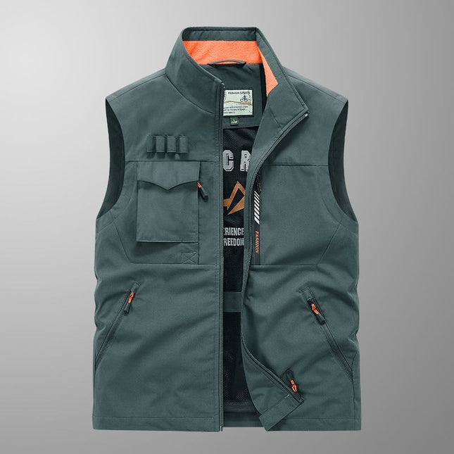 Vest Work Clothes Printed with Logo Billiard Hall Board Game Work Vest Company Promotional Advertising Shirt Printing