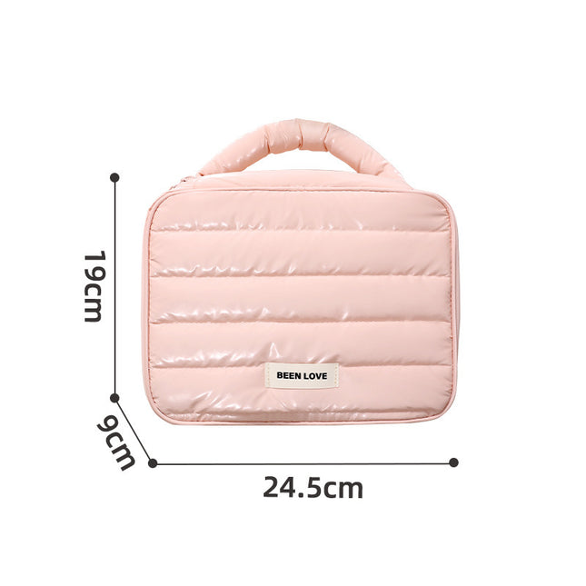 Xinghui Portable Storage Bag Portable Cosmetic Bag Travel Down Storage Bag Large Capacity High Value Toiletry Bag
