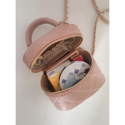 High-End Mini Quilted Chain Chanel-Style Bag for Women, 2026 New Fashion Texture Niche Shoulder Crossbody Bag