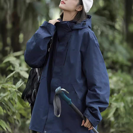 Jack Chuanyang Mountain Trendy Brand Outdoor Rush Jacket Couple's Jacket Men's and Women's Three-in-One Removable Windproof Waterproof Suit