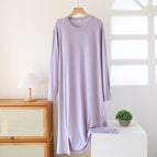 Purple (breast pad long skirt) / M