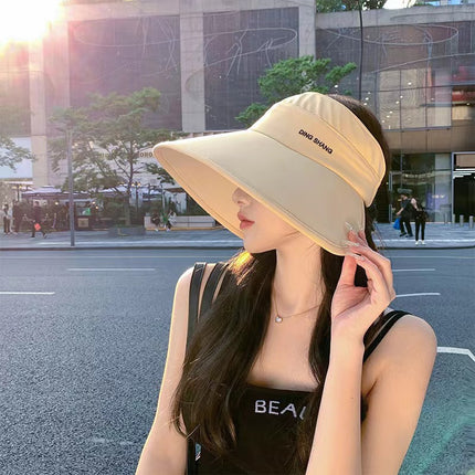 Women's Summer Outdoor Anti-ultraviolet Collapsible Sun Hat