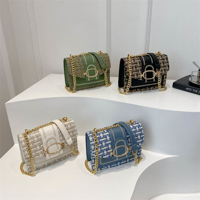 Niche Design Bags 2025 New High-End Simple Chain Bag Ins Popular Versatile Crossbody Bag Women's Bag