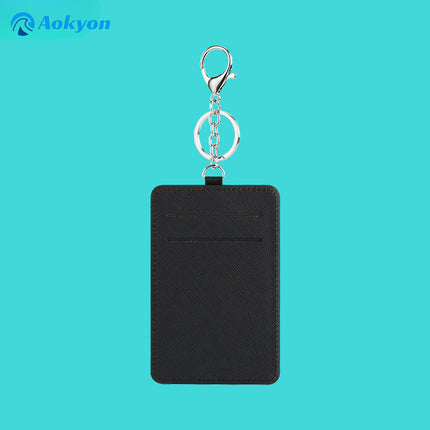 Heat Transfer Sublimation Traffic Card Holder Work Id Card Holder with Printable Designs, Keychain, White Disney Card Holder