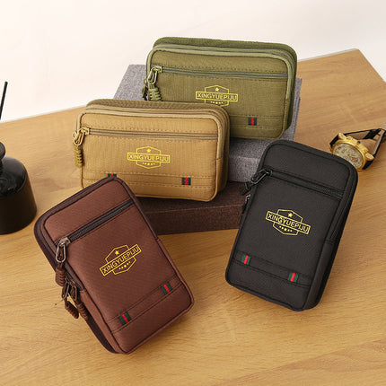 Outdoor Sports Waist Bag, Lightweight, Easy to Carry, Fashionable, Multi-Functional Coin Mobile Phone Storage Bag, Large Capacity Card Holder Wholesale