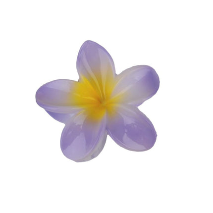 Lily Flower Grab Clip Frosted Gradient Egg Flower Grab Clip Spray Paint Advanced Sense Cross-border Back Head Large Hairpin