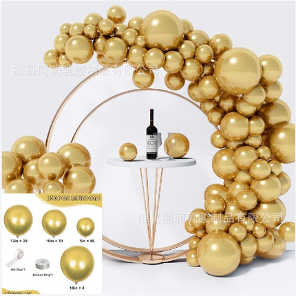 Cross-border Amazon Balloon Chain Arch suit New Birthday Decoration Wedding Room Wedding Balloon Scene Decoration Wholesale