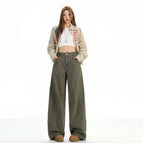 Army green [trousers] / XS